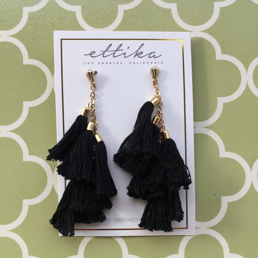Ettika Tassel Earrings
